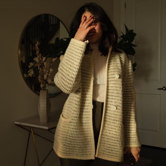 Maria Krist Wool Blend Vintage Cardigan - Picture 5 of 14